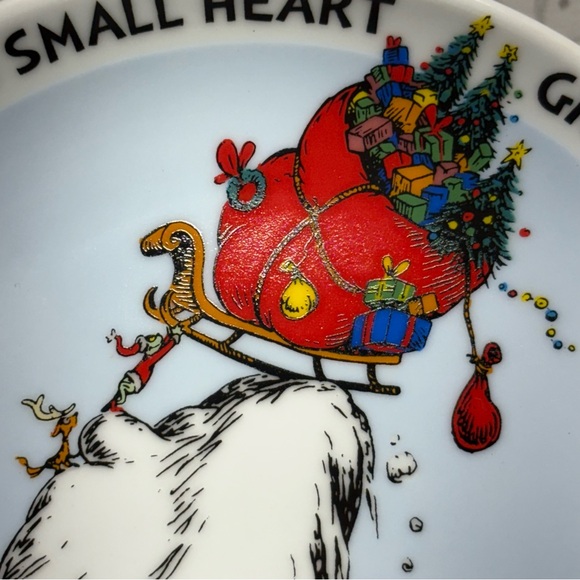 The Grinch Who Stole Christmas 65th Anniversary 2022 Small/Salad/App Plates - Picture 9 of 11